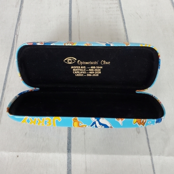 Tom & Jerry Clamshell  Glasses Case Kids Blue - Picture 10 of 10